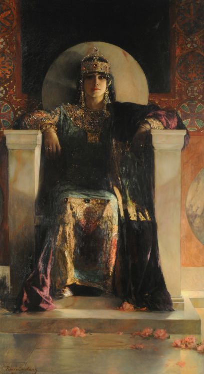 Jean-Joseph Benjamin-Constant - Impératrice Théodora (The Empress Theodora) (1887)