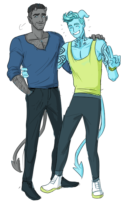 made some gay demons