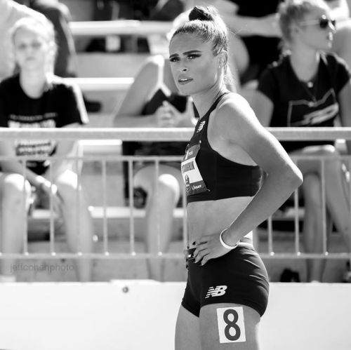 trackandfieldimage:Sydney Mclaughlin, 400 meter hurdles. 2019 Toyota USATF Outdoor Championships in 