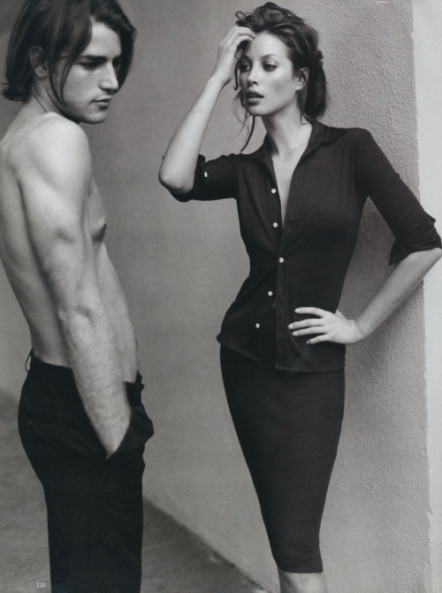 Don’t Deny Your Basic Needs // Harper’s Bazaar April (1995)