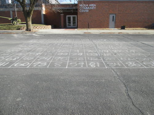 cipherface:Pig Keno board, Neola, IA.Someone saw me taking photos of this, and explained to me that 