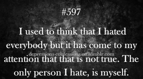 depression-confessions-on:  Send your confessions to my ask here 