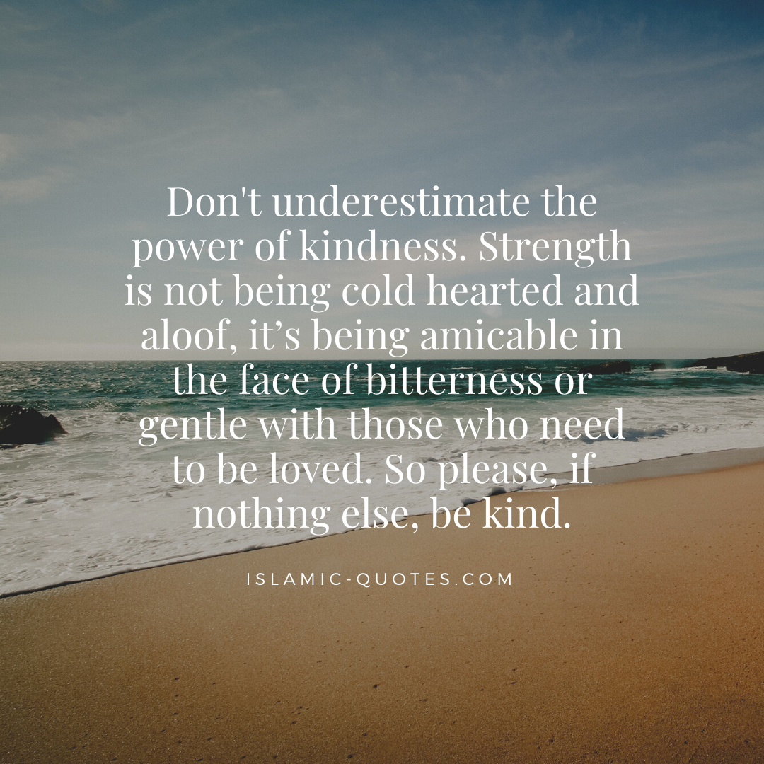 kindness quotes islam