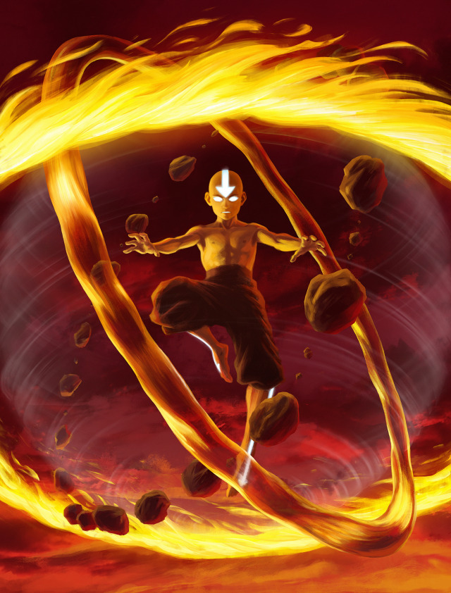 I recently did this new cover for the second edition of Dark Horse’s Avatar: The Last Airbender - The Art of the Animated Series...