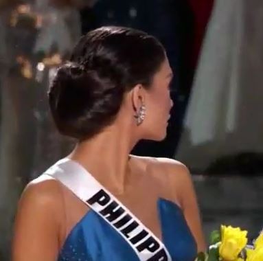 enchantedwonderlaand:when you realize you won miss universe but someone else has your crown