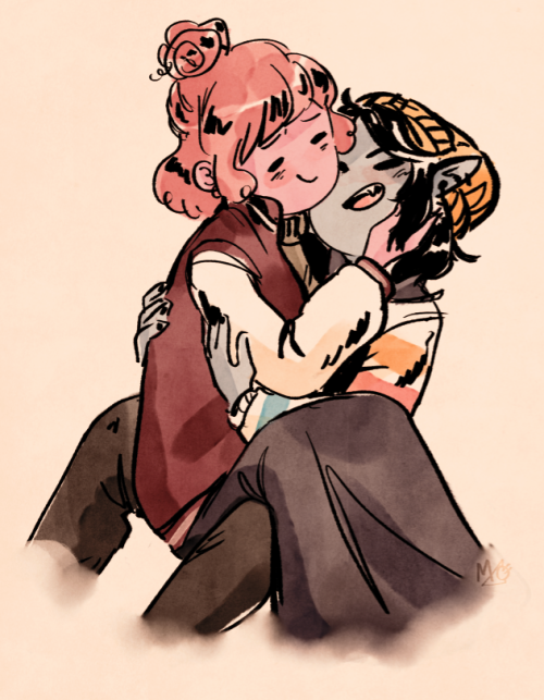 bubblinelove: childofsquid2: bubbline commission I ended up having too much fun with &lt;33Insta