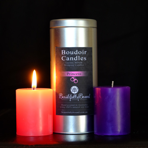 bdsmbeautifullybound:  Great news Kinksters….we have dripping candles!Just so that we know that you’re getting the best product possible we gave these a good test run today…(the kid was at school so we didn’t have to lock the door or try to be