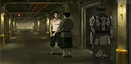korra-naga:  Mako and Bolin hugs from Books 1-4  Mako: “Love you little bro.”