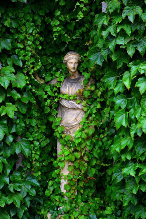 wanderthewood:Statue at Belton House, Lincolnshire, England by matt.deamer