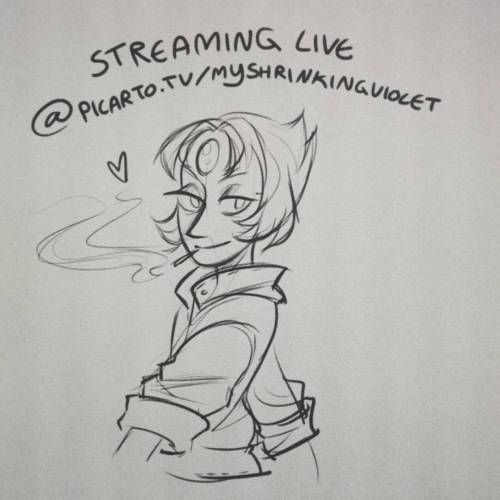 It is time&hellip;  picarto.tv/myshrinkingviolet  #livestream #streaminglive #picarto