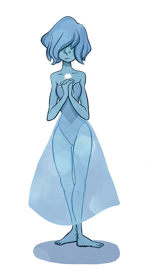 bfinestudio:  Blue Pearl, officially one of my fav. character designs EVER 
