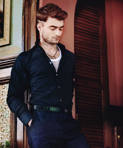 pettypuss:   Daniel Radcliffe for ‘Essential Homme’ Magazine, 2014  i love u 
