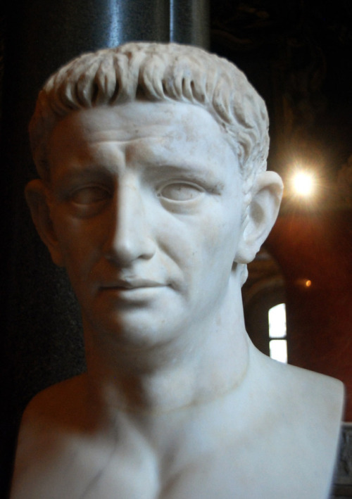 owlask: myglyptothek: Emperor Claudius. From Malta.40s, beginning of his reign. Marble. Musée