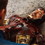 oncomiingstorm:   « I… Look, I’m not the crying kind, Steve. I didn’t cry at my own father’s funeral. But right then and there I realized that in this crazy business we’re in, there’s no one I’d miss more than you.»  — Tony Stark