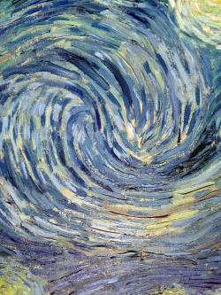 pubertad:  Vincent van Gogh, The Starry Night (detail), 1889 Happy Birthday van Gogh. Picture taken on March 17, 2013 at the MoMA. 