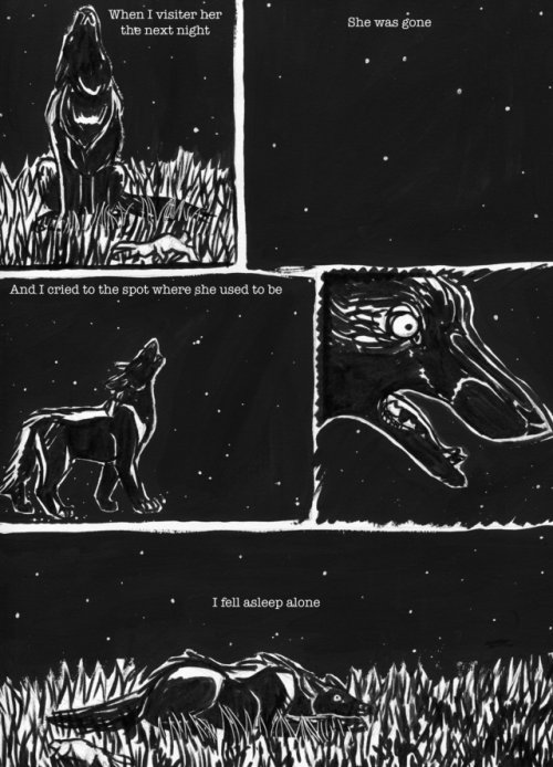 I’ve been working on this minicomic for a few days, so here’s today’s (long) inktober! It’s a bit ch