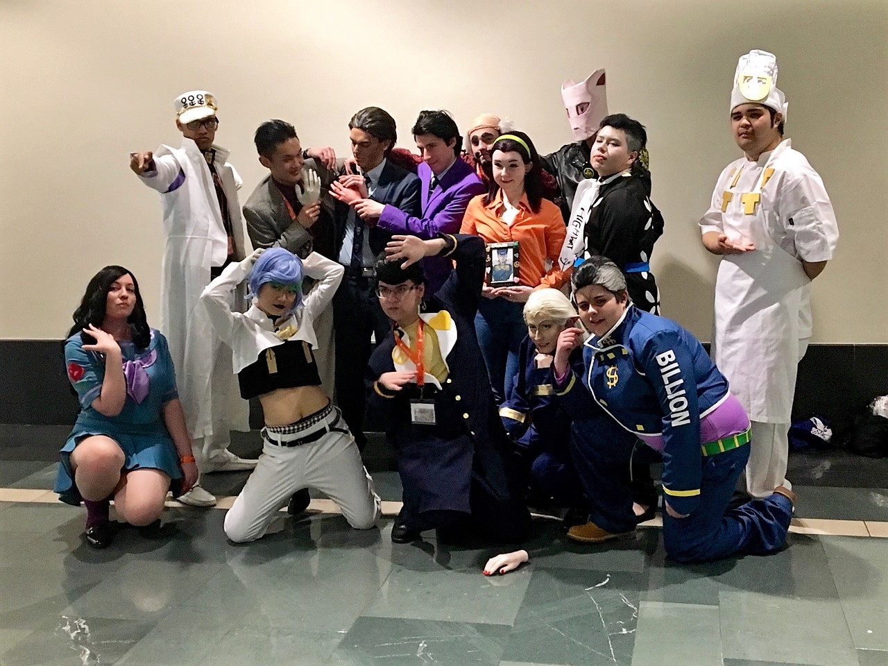 poisontypecosplay: velvetrooms:  Jojo’s Bizarre Adventure Meetup (Friday 3/31)