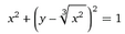 skeletontrash:  skeletontrash:  if you have a crush on a math nerd tell them you  them  the graph of that equation is   c’mon that’s adorable 