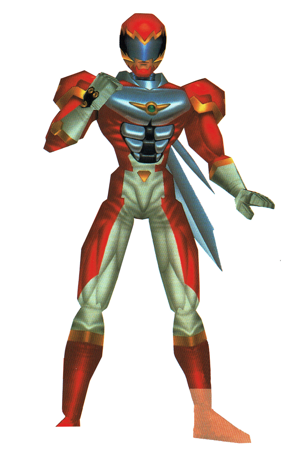 hyppigt rulle bøf The Video Game Art Archive — Gai, from 'Dual Heroes' on the Nintendo 64.