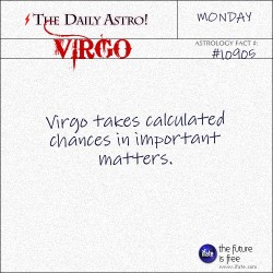 dailyastro:  Virgo 10905: Visit The Daily Astro for more facts about Virgo.