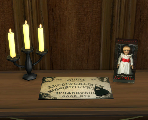 platinumluxesims: platinumluxesims: Little Halloween set *Brand New Meshes*- Ouija Board (3 Swatches