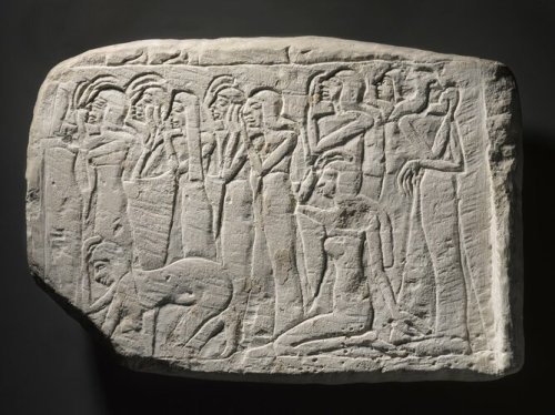 bm-ancient-art: Relief of Mourning Women, ca. 1319-1204 B.C.E., Brooklyn Museum: Egyptian, Classical