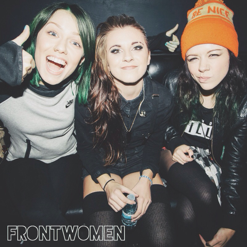 ughdallon:  FRONTWOMEN // a mix by panicfeverIn a scene dominated by men, women in