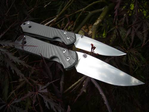 everyday-cutlery:  Chris Reeve - Wilson Combat Sebenzas by thanatos31