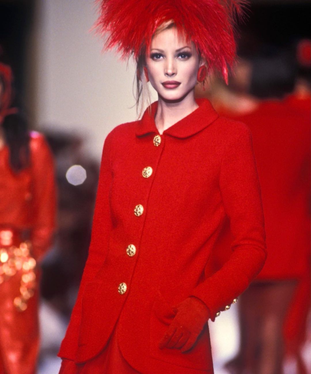 Poison Nightmares - Red looks from Chanel 1992