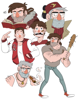 hellmandraws: Hey Gravity Falls fandom, I heard you’re dedicating an entire month to my favourite character while also giving the event a punny name? Sign me the heck up! This isn’t an actual entry, but here are some warm-up Stans in preparation for