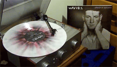 now-spinning:Wavves Afraid of Heights Splatter Limited to 500