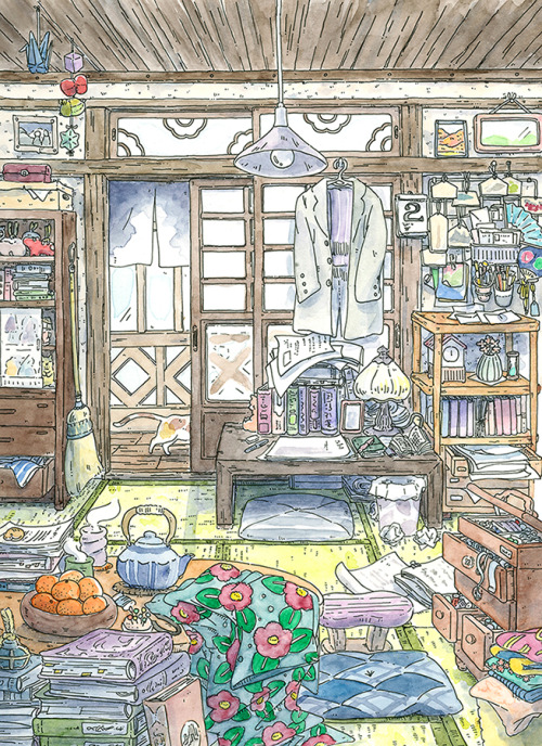 Writer’s room.