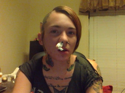 Lol bloody nose.