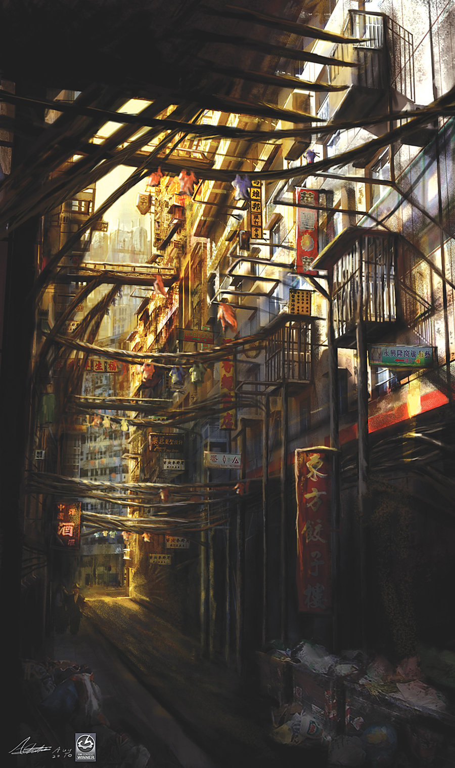 fuckyeahcyber-punk:  Kowloon by AnthonyChristou  
