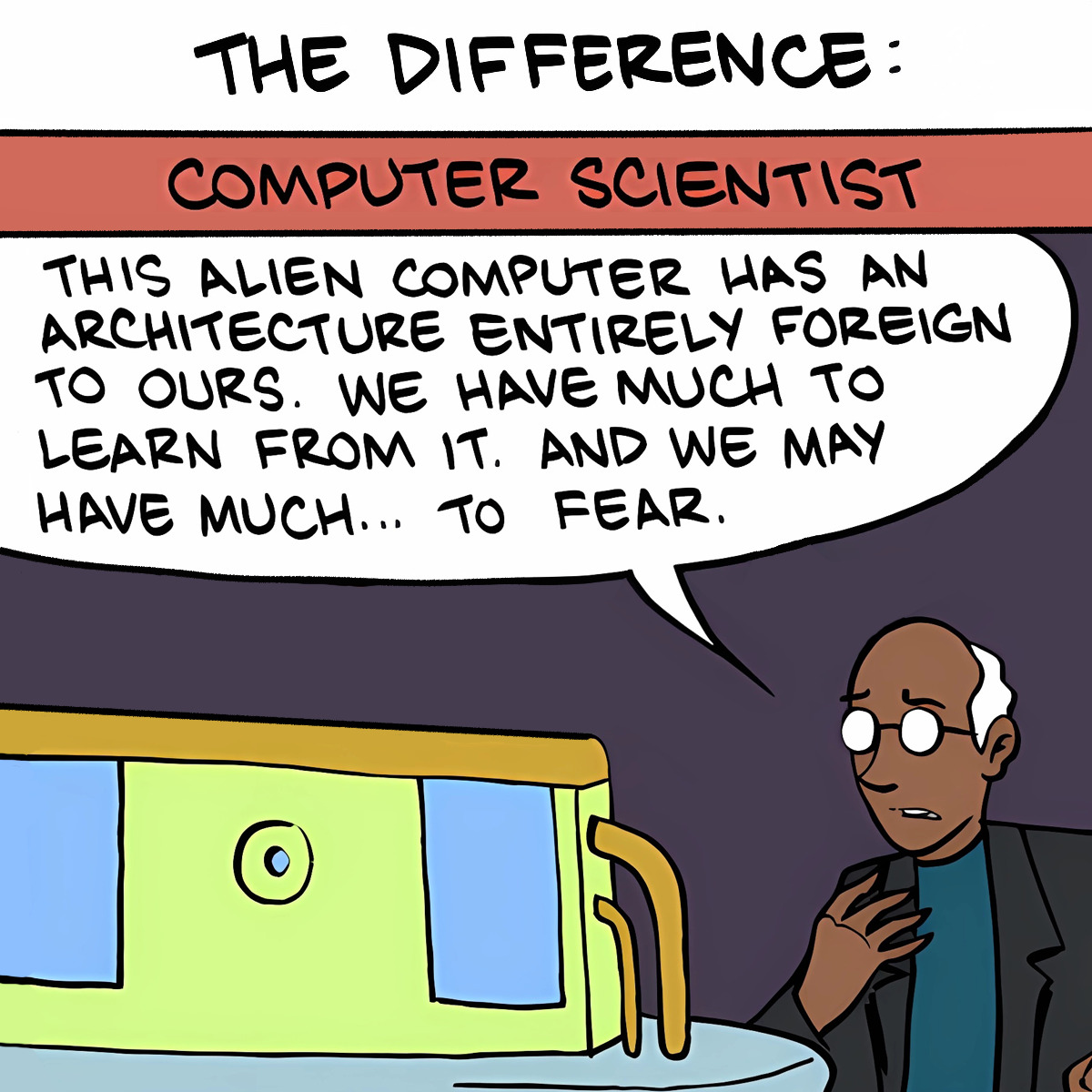 Computer Scientist vs Computer Engineer Original comic post SMBC