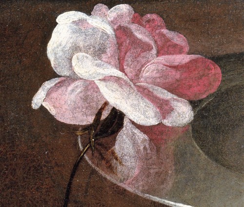 moerae: A Cup of Water and a Rose (ca.1630, detail)  Francisco de Zurbarán  