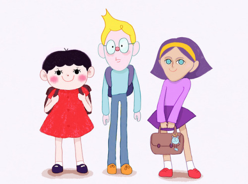 les enfantspour une anim que j’ai oubliée dans les tréfonds de l’abysse