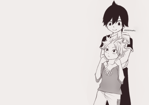 xfairydrawing:  '' Good times with big brother (◡‿◡✿) ''