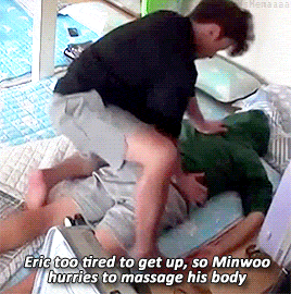 msmemaaaa:Simple gestures yet shows the genuine care & love that Shinhwa members have for each o