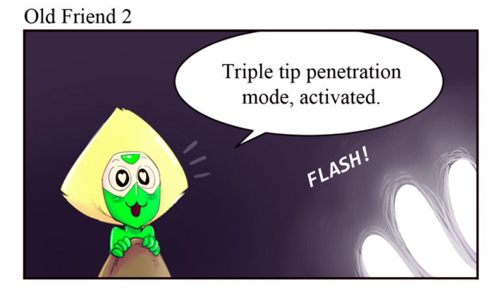 garabatoz:    The second strip, which can’t be posted at tumblr. &gt;Pag.01&lt;