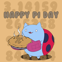 cartoonhangover:  Happy Pi Day!Start getting