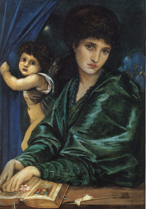 Portrait of Maria Zambaco by Edward Burne Jones, 1870.Maria Theresa Zambaco, née Cassavetti, a cousi