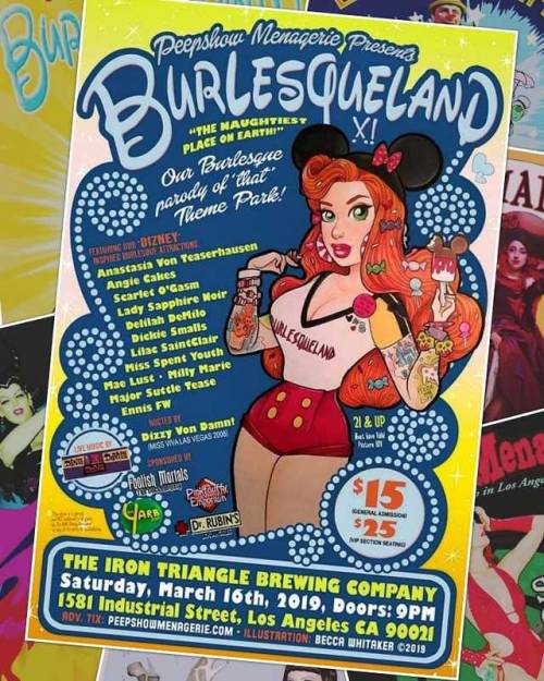 TONIGHT - join Peepshow Menagerie for their 11th annual burlesque parody of &lsquo;that&rsqu