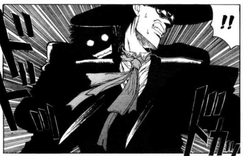 Just A Collection Of Faces Alucard Makes When He First Meets Anderson;