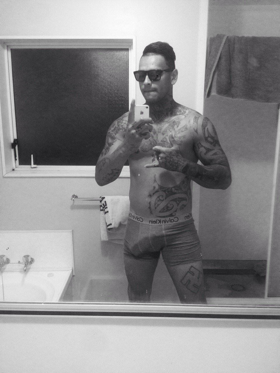 2southboysnz:  ** APOLOGIES **I recently posted this hot NZ gangster that was emailed