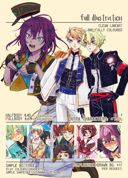 cherrytenmei:if you are interested in commissioning me please click this link!genkaku.carrd.