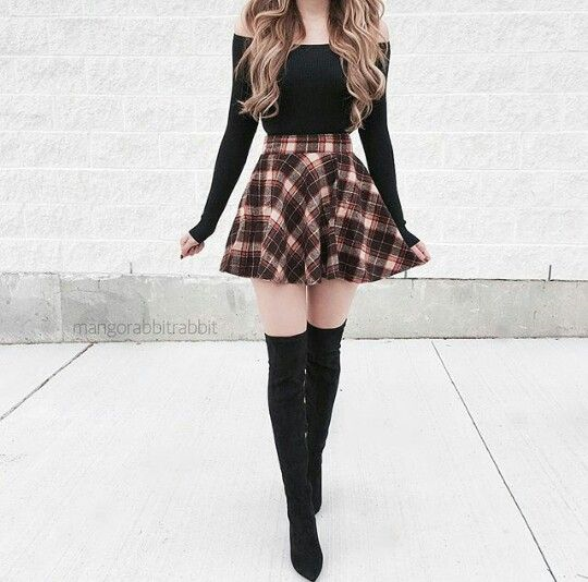 thigh high boots tumblr