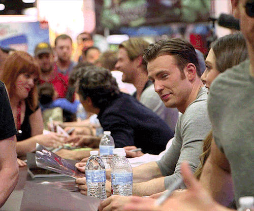 Chris Evans At Comic Con, 2014