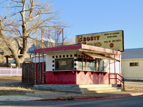 Frosty Stand - Drive Up Window, Good Food, McGill, Nevada, 2020.