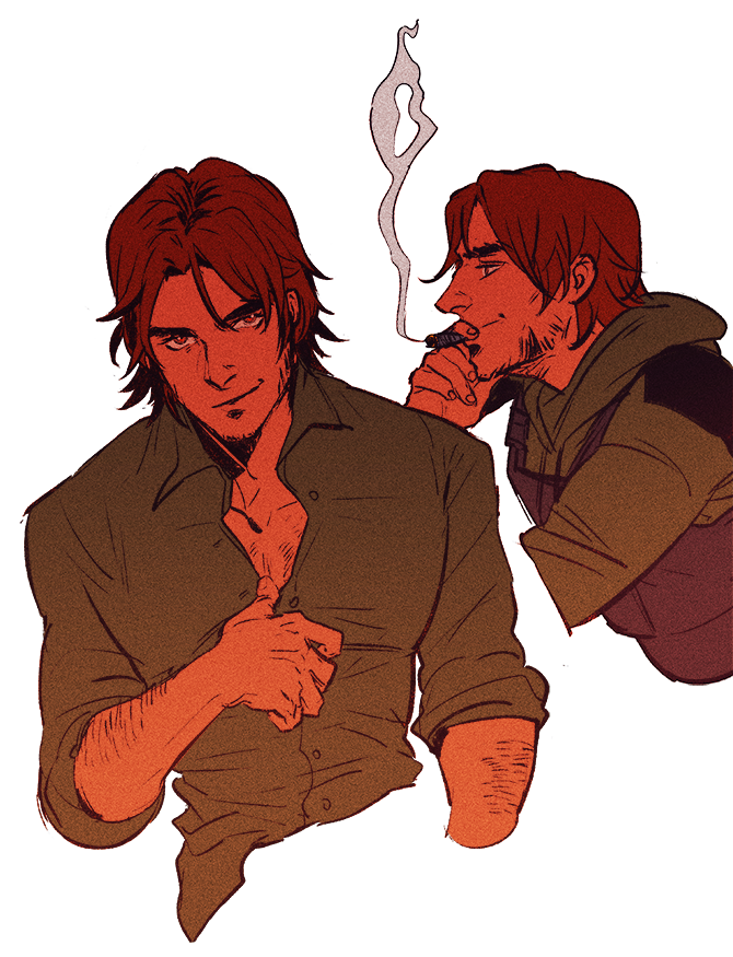 hornbloom:  some blackwatch, the world needs more smug dirty cowboy 